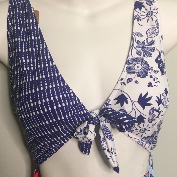 One Piece Red/White/Blue Swimsuite - Item#88 - Picture 6 of 9